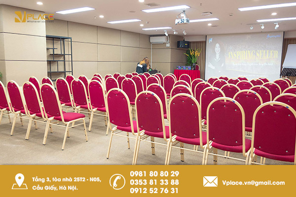 Phòng hội trường 350 ghế tại trung tâm Hà Nội 1 Phong hoi truong 350 ghe tai trung tam Ha Noi