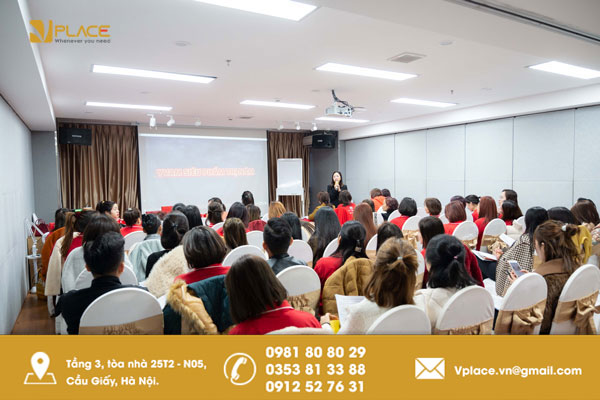 Các doanh nghiệp có nên tổ chức sự kiện, hội nghị, hội thảo thường niên? 3 Vplace dia diem cho thue 3