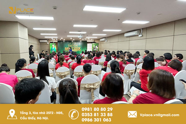 Dịch vụ cho thuê phòng đào tạo 200 khách mời