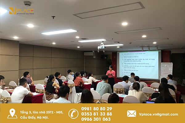 Dịch vụ tổ chức sự kiện đào tạo, hội nghị có phục vụ ăn trưa trọn gói tại Vplace 2 1