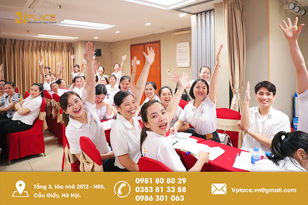Hội trường Vplace – Cùng doanh nghiệp bứt phá doanh thu cuối năm