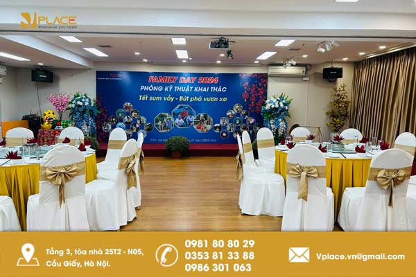Hội trường phục vụ tổ chức sự kiện cuối năm trọn gói là gì?