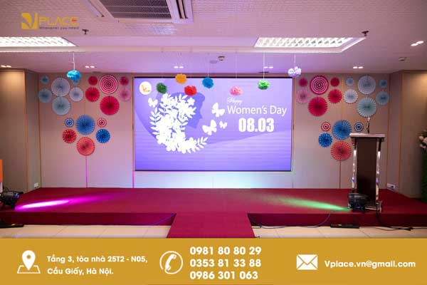 Kịch bản sự kiện 8/3 ý nghĩa cho doanh nghiệp