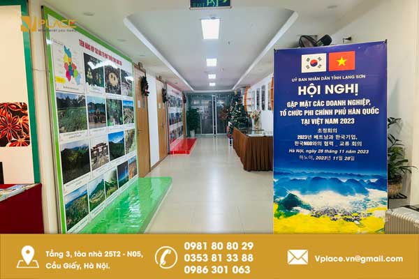 Thuê hội trường tại Hà Nội phục vụ sự kiện hội nghị