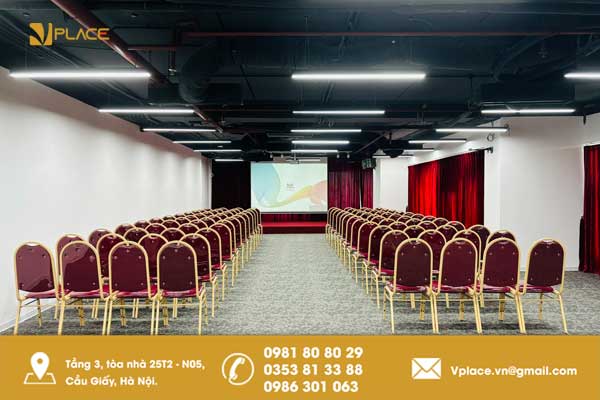 Trọn vẹn tiện ích tại hội trường Vplace