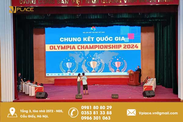 Hội trường Vplace Thanh Xuân – Địa điểm tổ chức sự kiện chung kết Olympia Championship 2024
