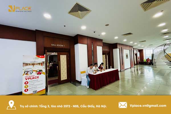 Địa điểm tổ chức sự kiện dành cho sinh viên quy mô từ 300 đến 500 khách mời