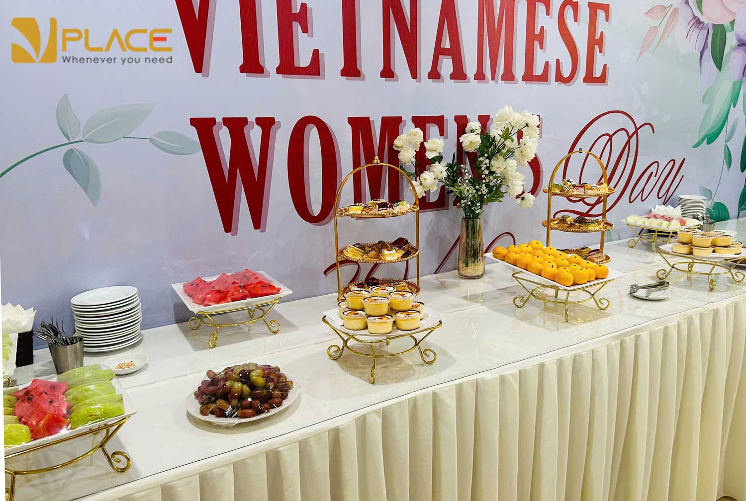 Dịch vụ teabreak của hội trường Vplace trong tổ chức sự kiện 2 dich vu teabreak cua hoi truong vplace trong to chuc su kien