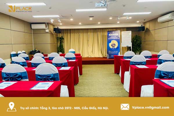 Địa điểm cho thuê phòng hội thảo quy mô 200 khách mời