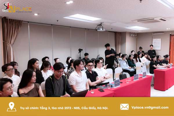 Cho thuê phòng họp nhỏ từ 30 đến 50 khách mời tại Vplace.