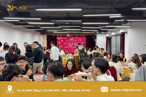 Địa điểm tổ chức sự kiện tại khu vực cầu Giấy.