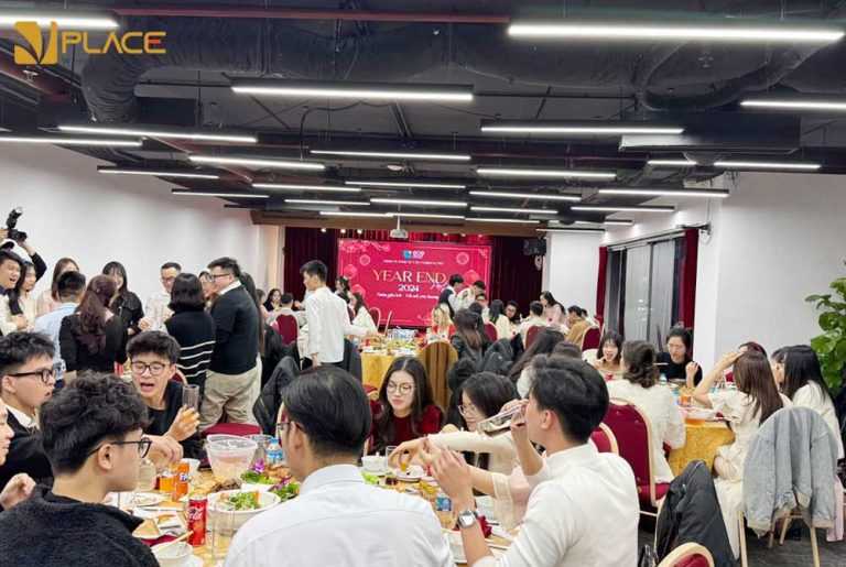 Không gian tổ chức sự kiện đầu năm, party doanh nghiệp tại Vplace
