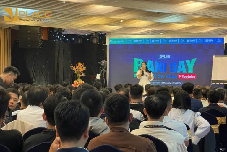 Các layout phù hợp cho sự kiện cuối năm: họp – tổng kết – vinh danh – tiệc
