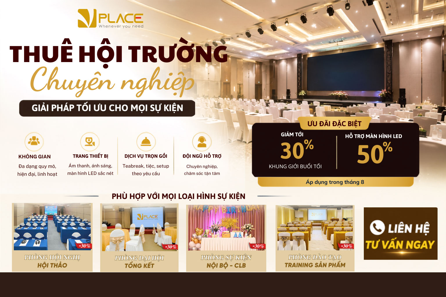 Thuê hội trường chuyên nghiệp tại Hà Nội – Giải pháp tối ưu cho mọi sự kiện 2 Thue hoi truong chuyen nghiep