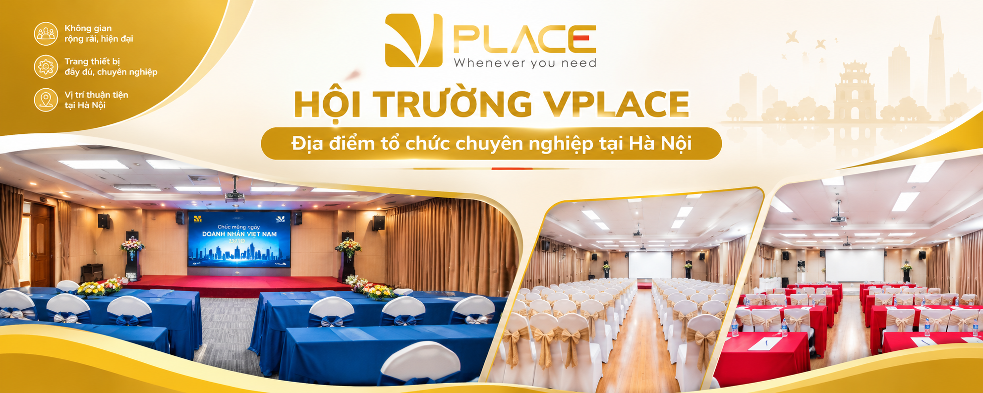 Hoi Truong VPLACE – Khong Gian Chuyen Nghiep