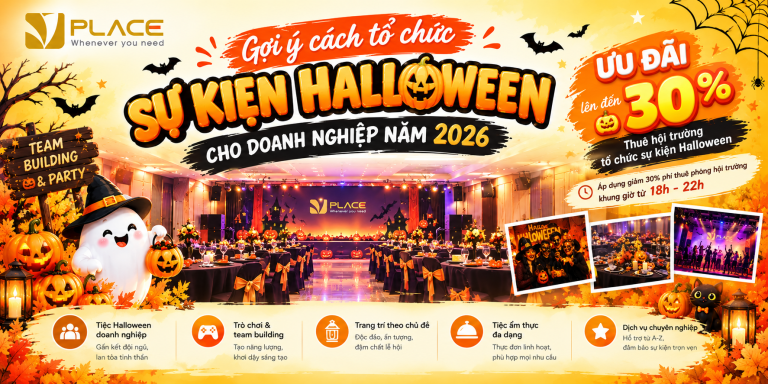Gợi ý cách tổ chức sự kiện Halloween cho doanh nghiệp năm 2026